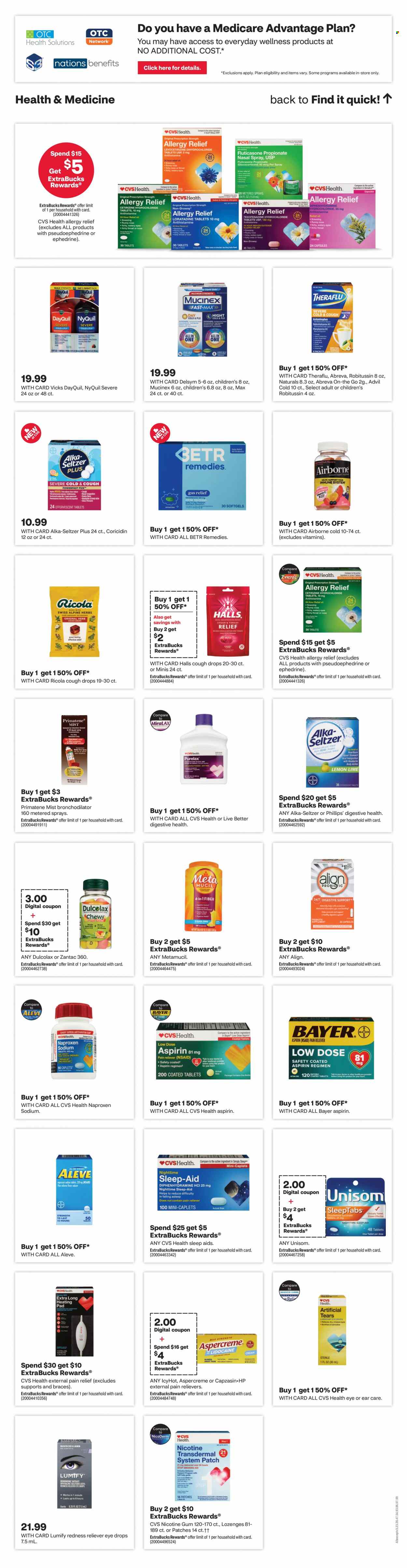 CVS Pharmacy ad - 10/29/2023 - 11/04/2023. Page 6