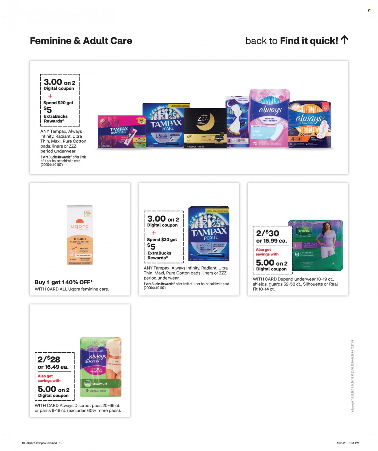 CVS Pharmacy ad - 10/29/2023 - 11/04/2023. Page 7