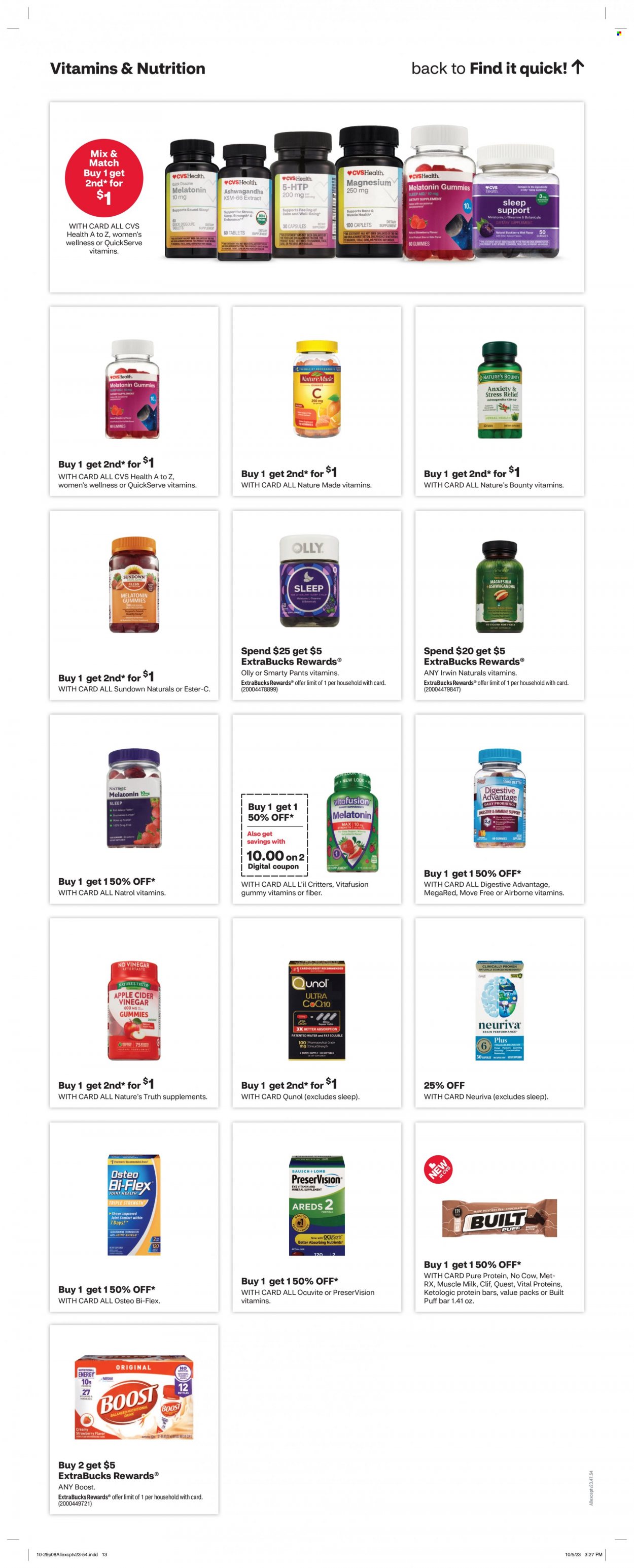 CVS Pharmacy ad - 10/29/2023 - 11/04/2023. Page 8