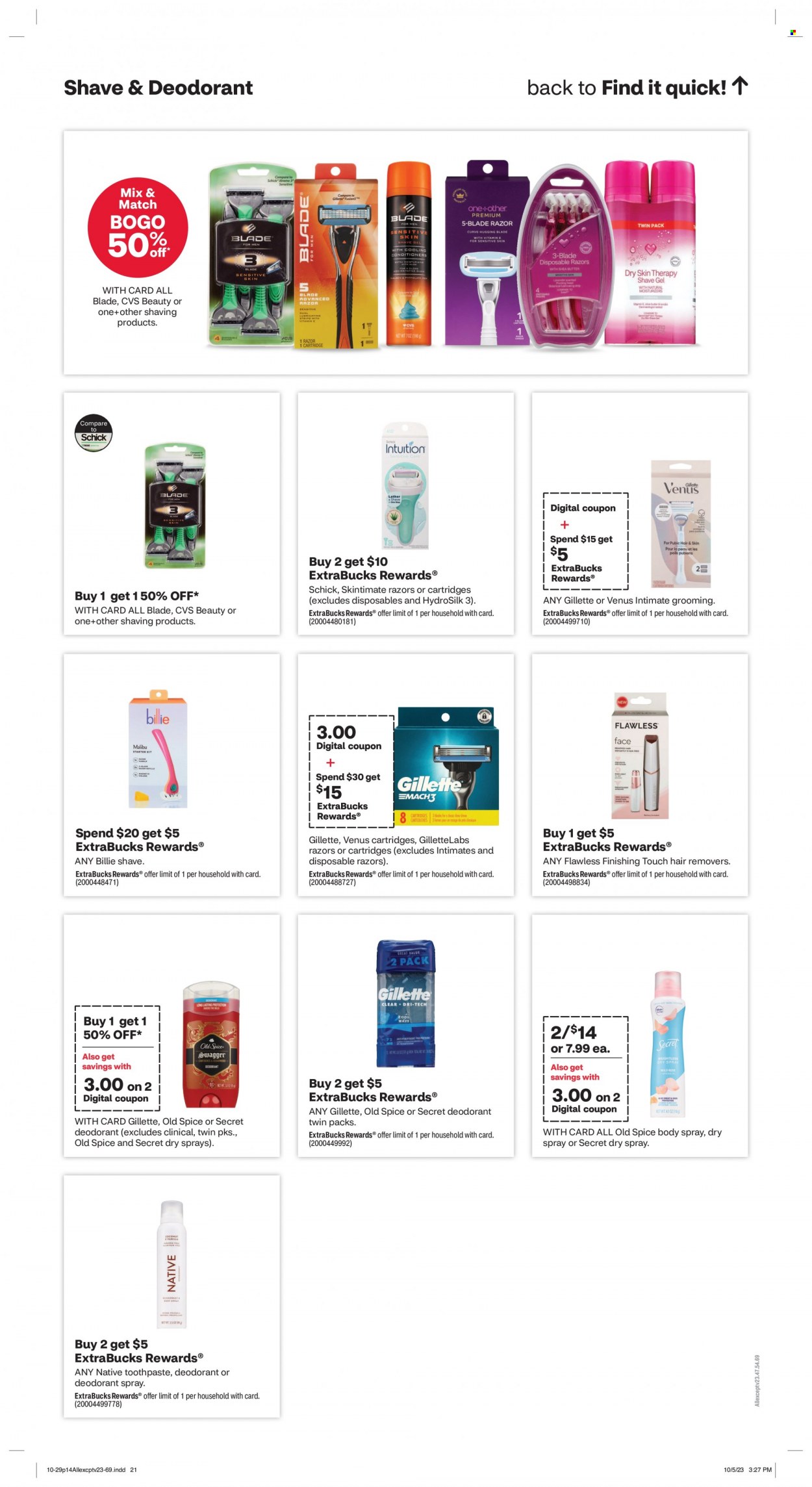 CVS Pharmacy ad - 10/29/2023 - 11/04/2023. Page 15