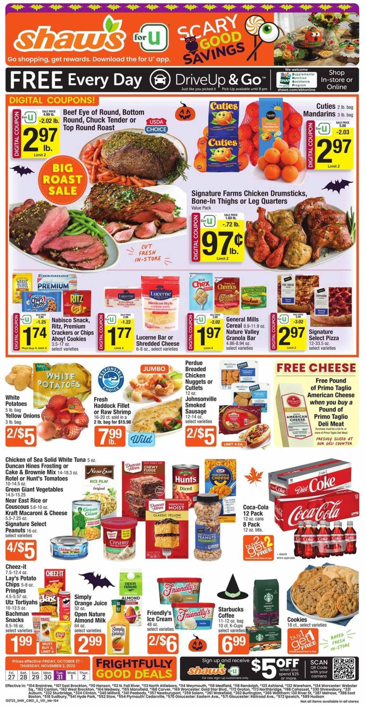 Shaw’s ad - 10/27/2023 - 11/02/2023. Page 1