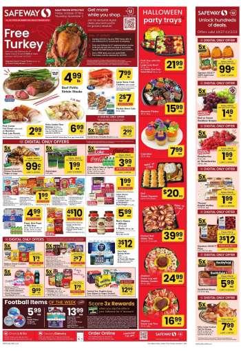 Safeway Flyer - 10/27/2023 - 11/02/2023.