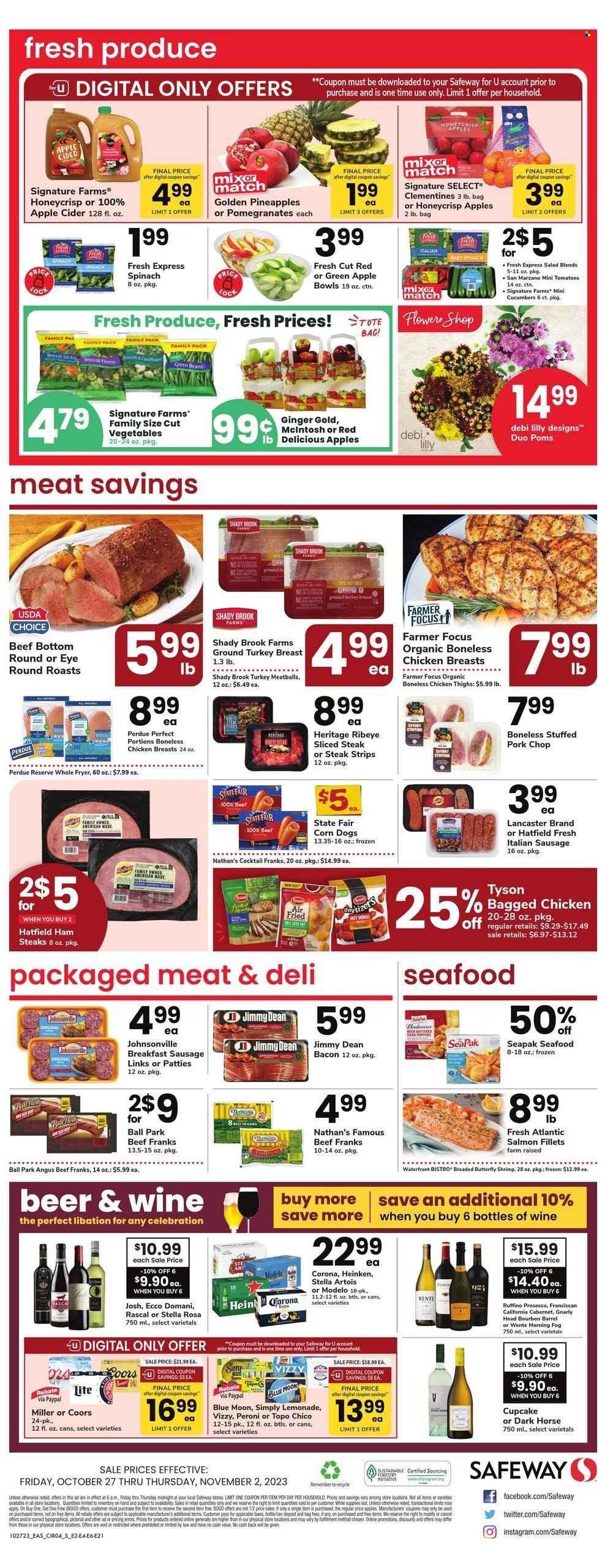 Safeway ad - 10/27/2023 - 11/02/2023. Page 4