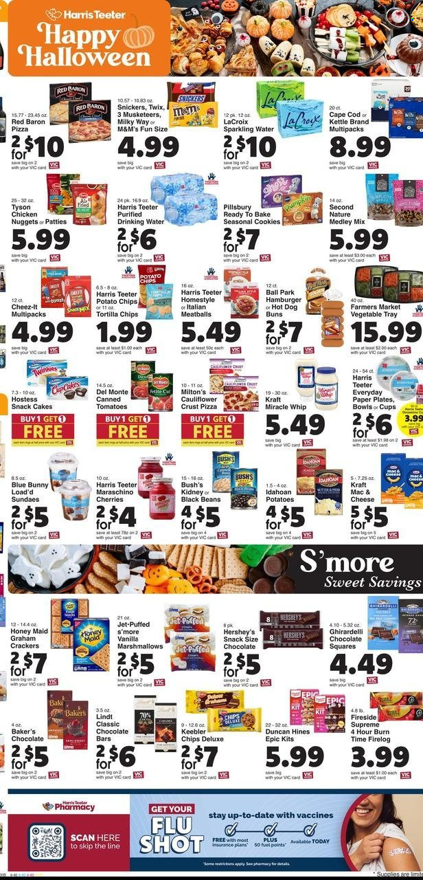 Harris Teeter ad - 10/25/2023 - 10/31/2023. Page 6