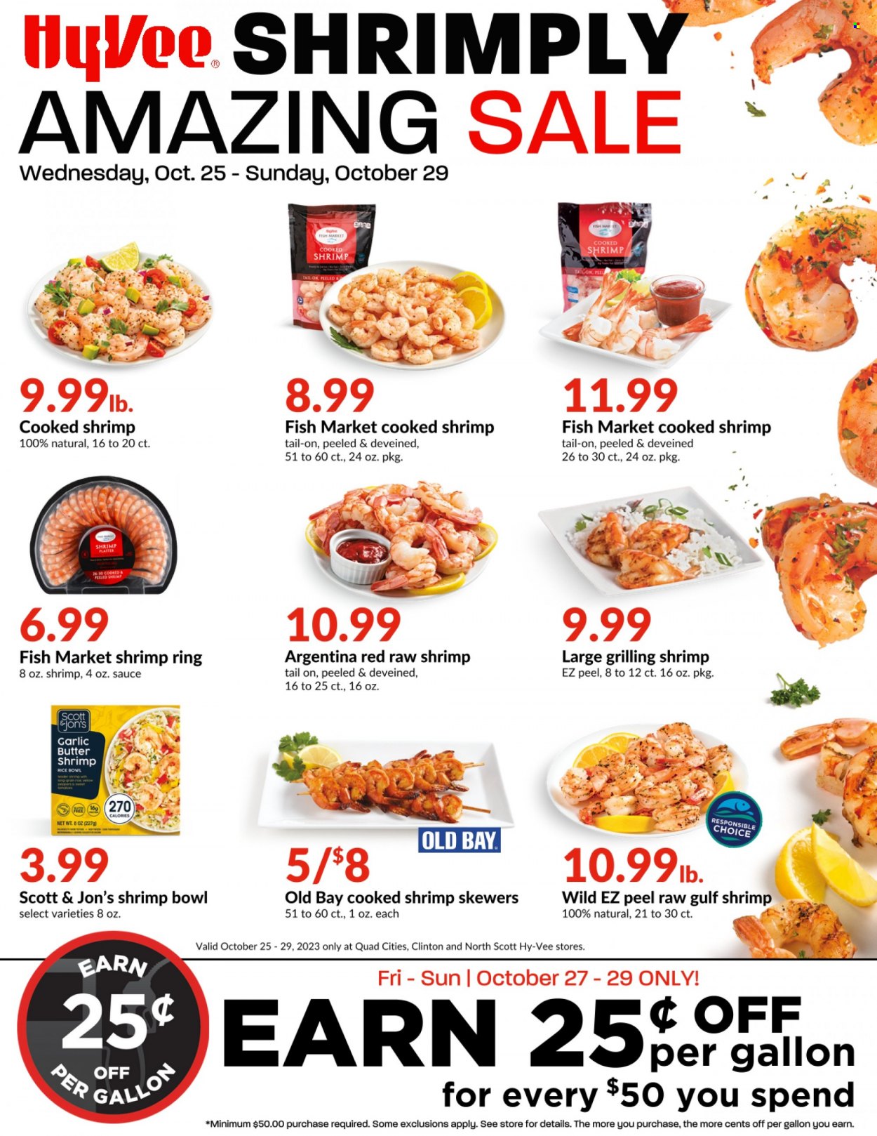 Hy-Vee ad - 10/25/2023 - 10/29/2023. Page 1