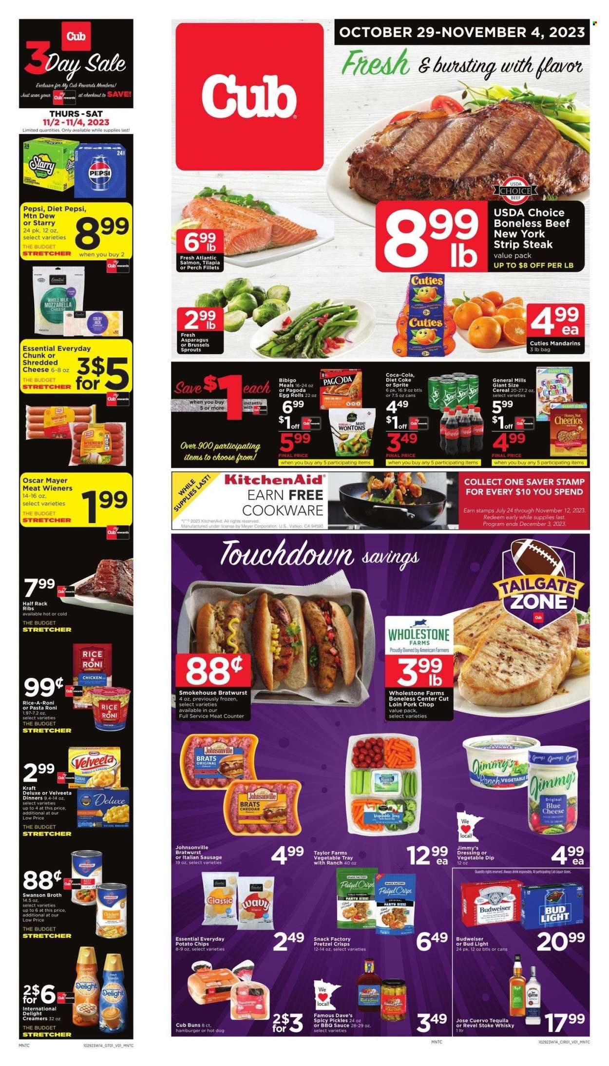 Cub Foods ad - 10/29/2023 - 11/04/2023. Page 1