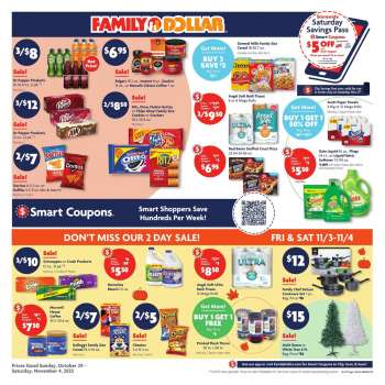 Family Dollar Flyer - 10/29/2023 - 11/04/2023.