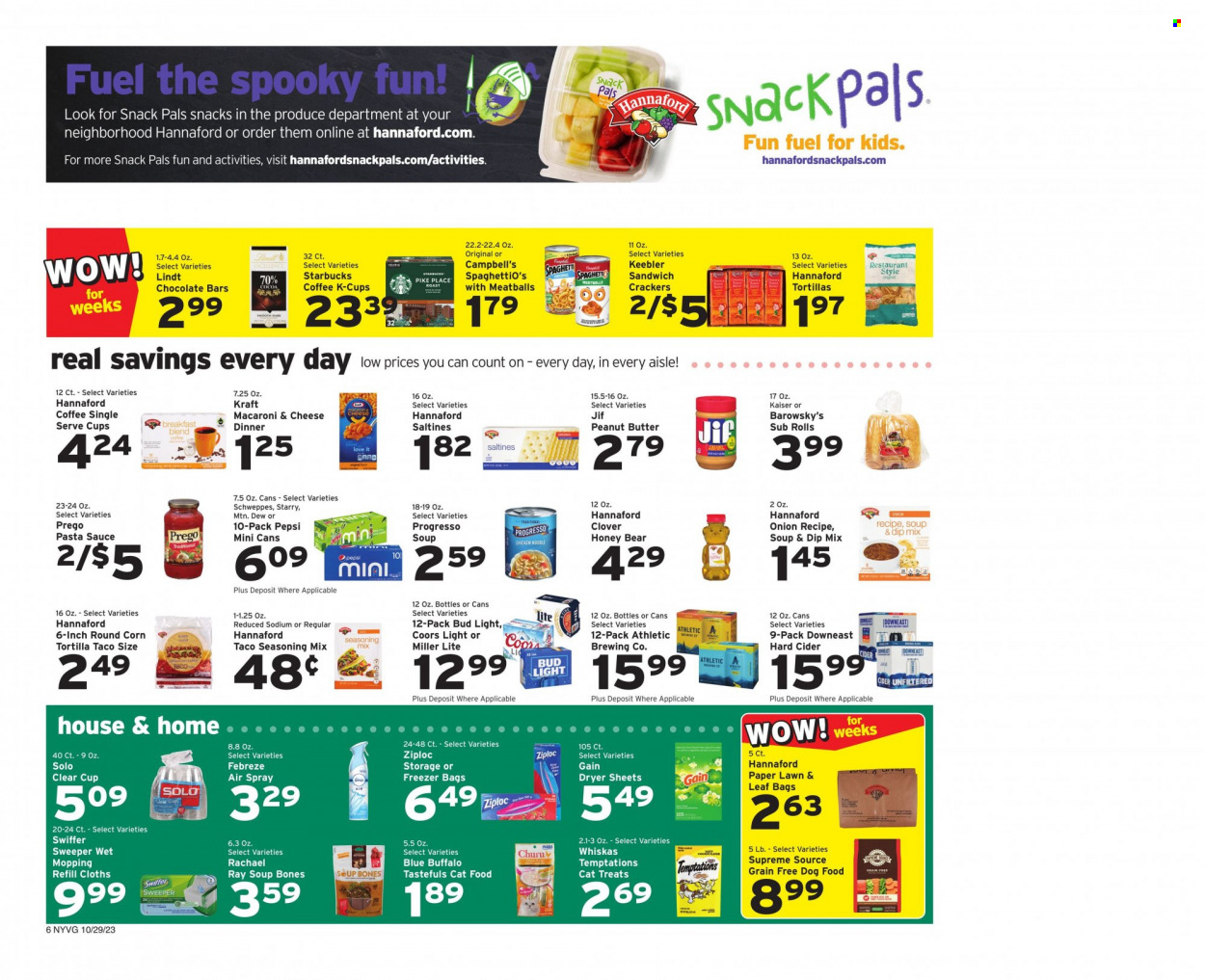 Hannaford ad - 10/29/2023 - 11/04/2023. Page 7