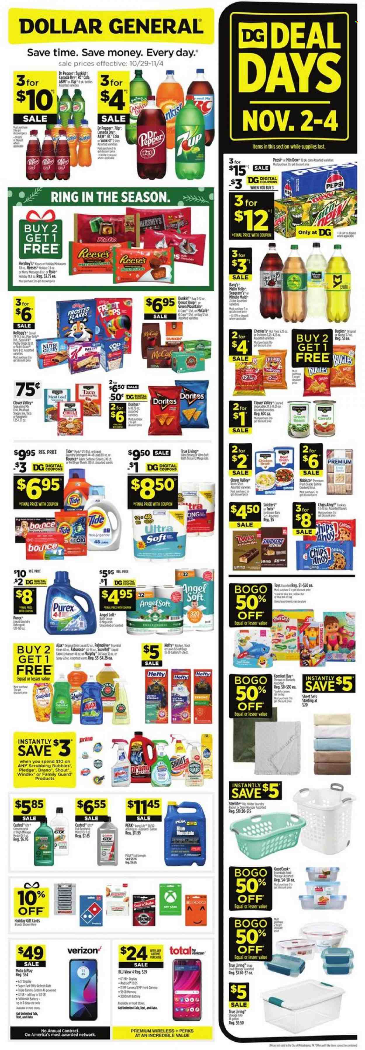 Dollar General ad - 10/29/2023 - 11/04/2023. Page 1