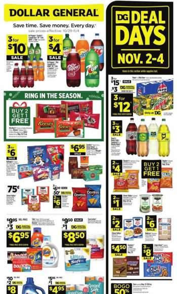 Dollar General Flyer - 10/29/2023 - 11/04/2023.