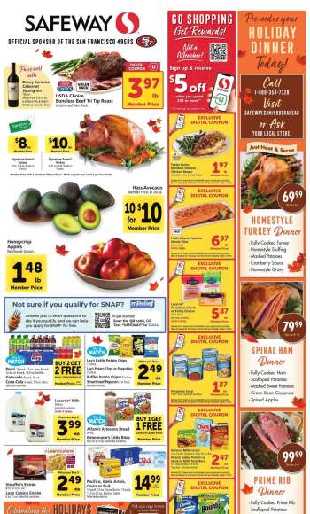 Safeway Flyer - 11/01/2023 - 11/07/2023.