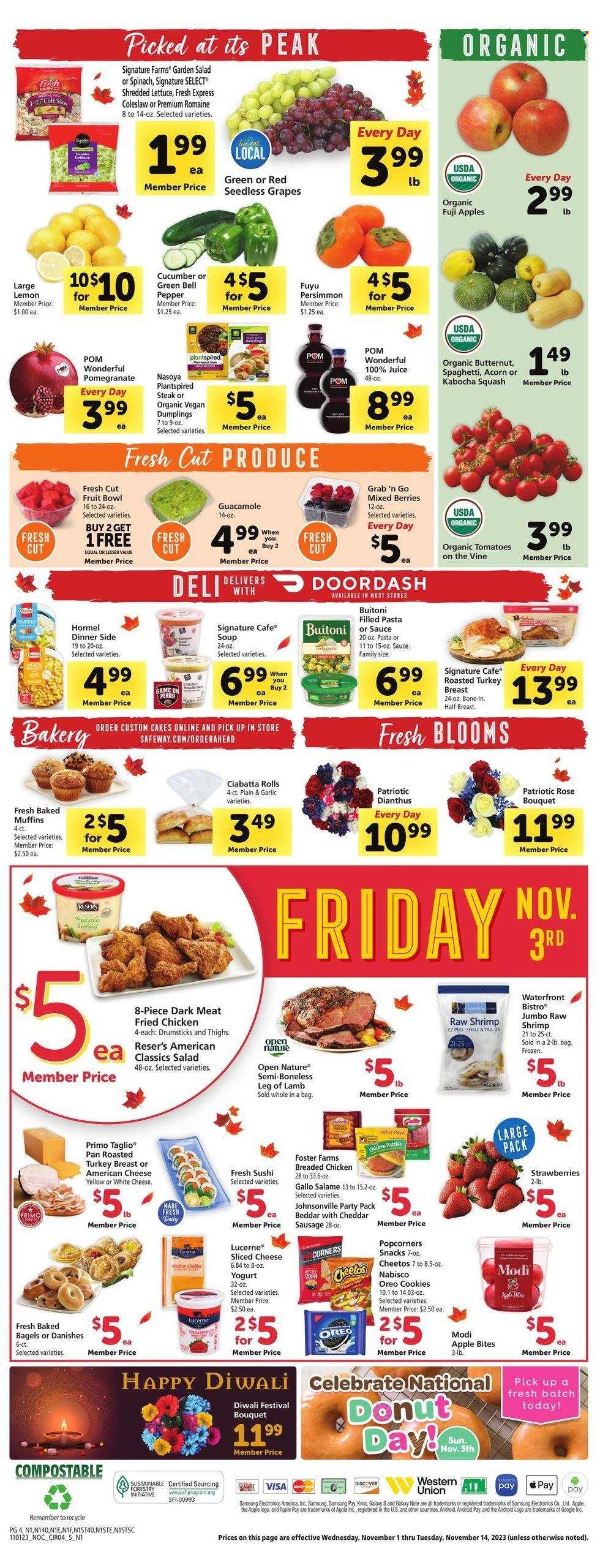 Safeway ad - 11/01/2023 - 11/07/2023. Page 4