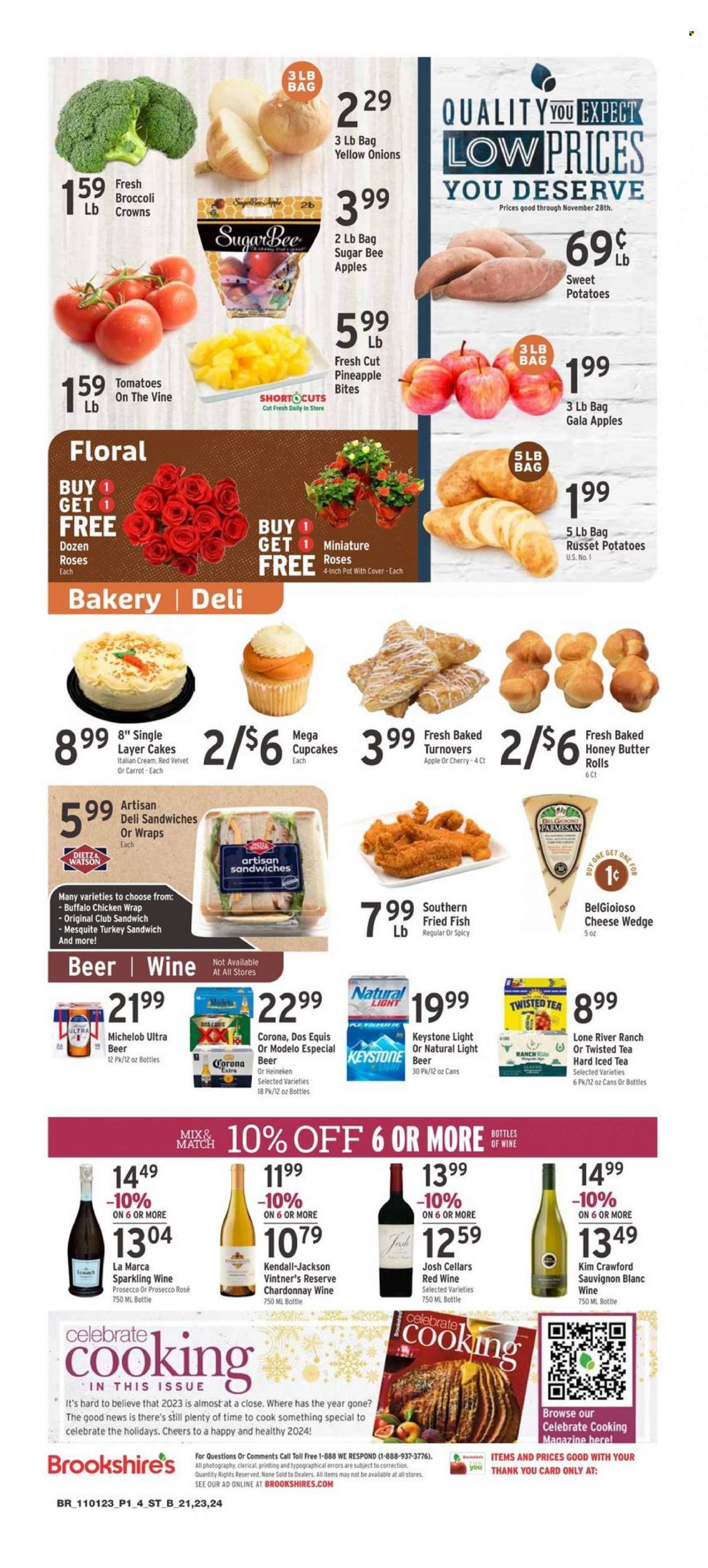 Brookshires ad - 11/01/2023 - 11/07/2023. Page 4
