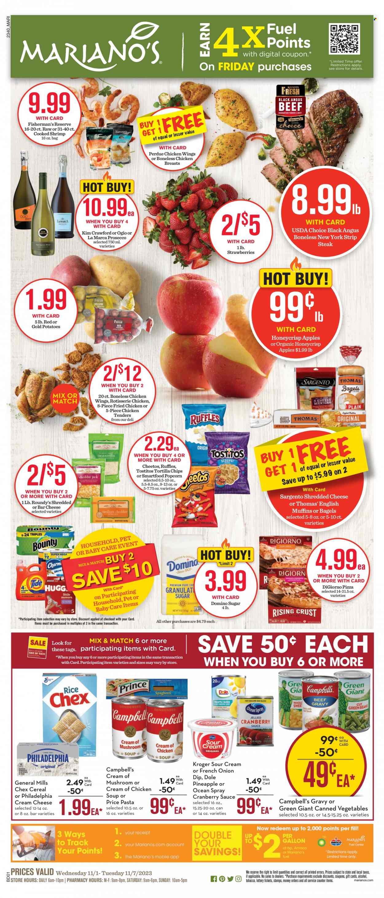 Mariano’s ad - 11/01/2023 - 11/07/2023. Page 1