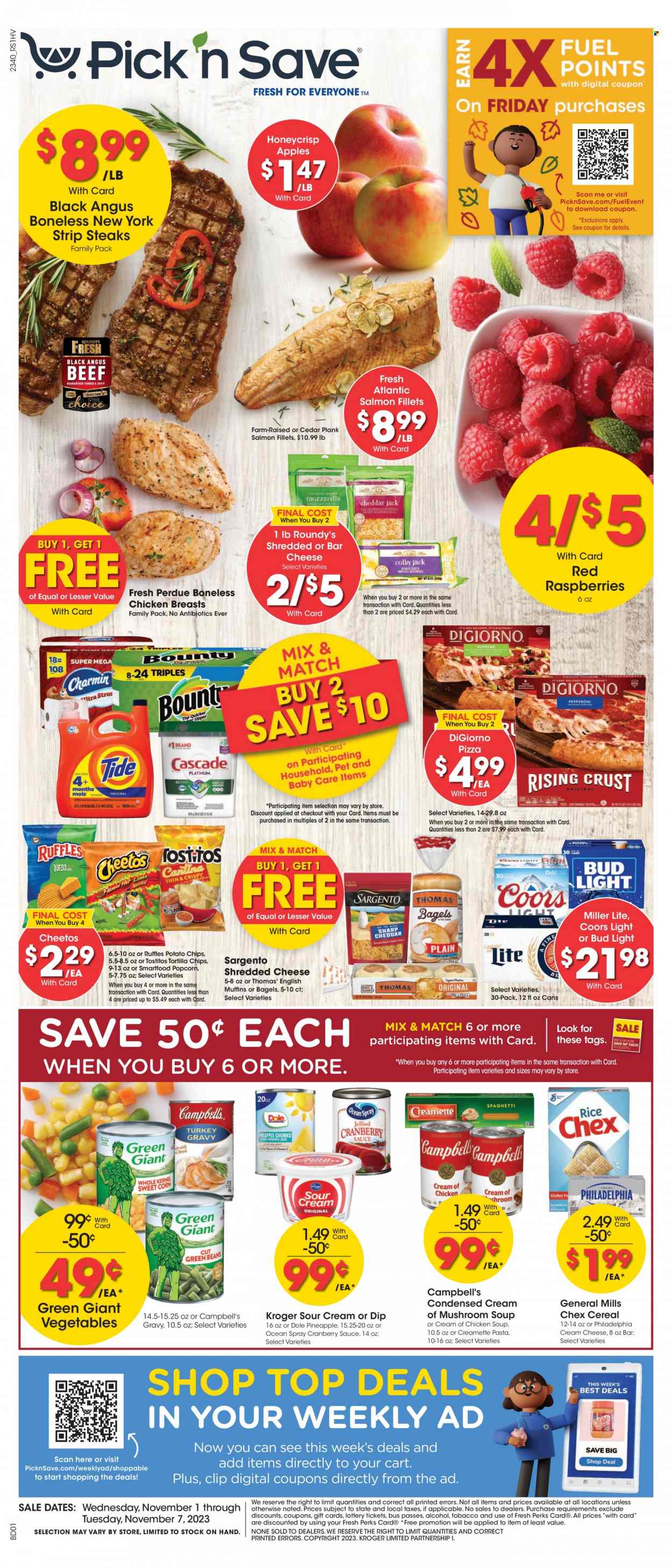 Pick ‘n Save ad - 11/01/2023 - 11/07/2023. Page 1