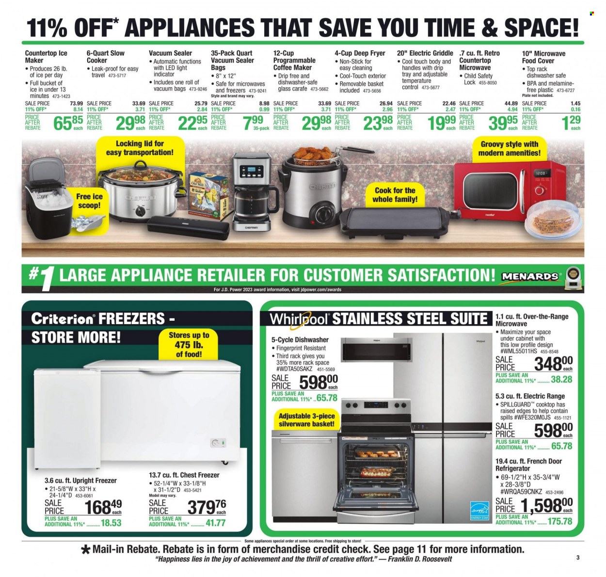 Menards ad - 11/02/2023 - 11/12/2023. Page 4