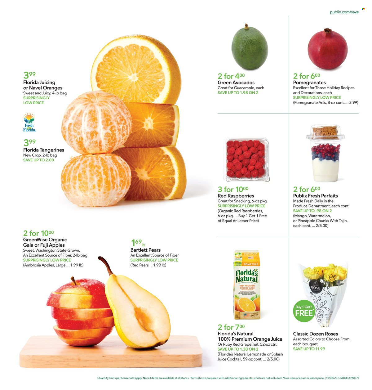 Publix ad - 11/02/2023 - 11/08/2023. Page 7