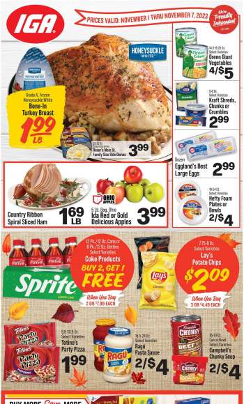 IGA Flyer - 11/01/2023 - 11/07/2023.