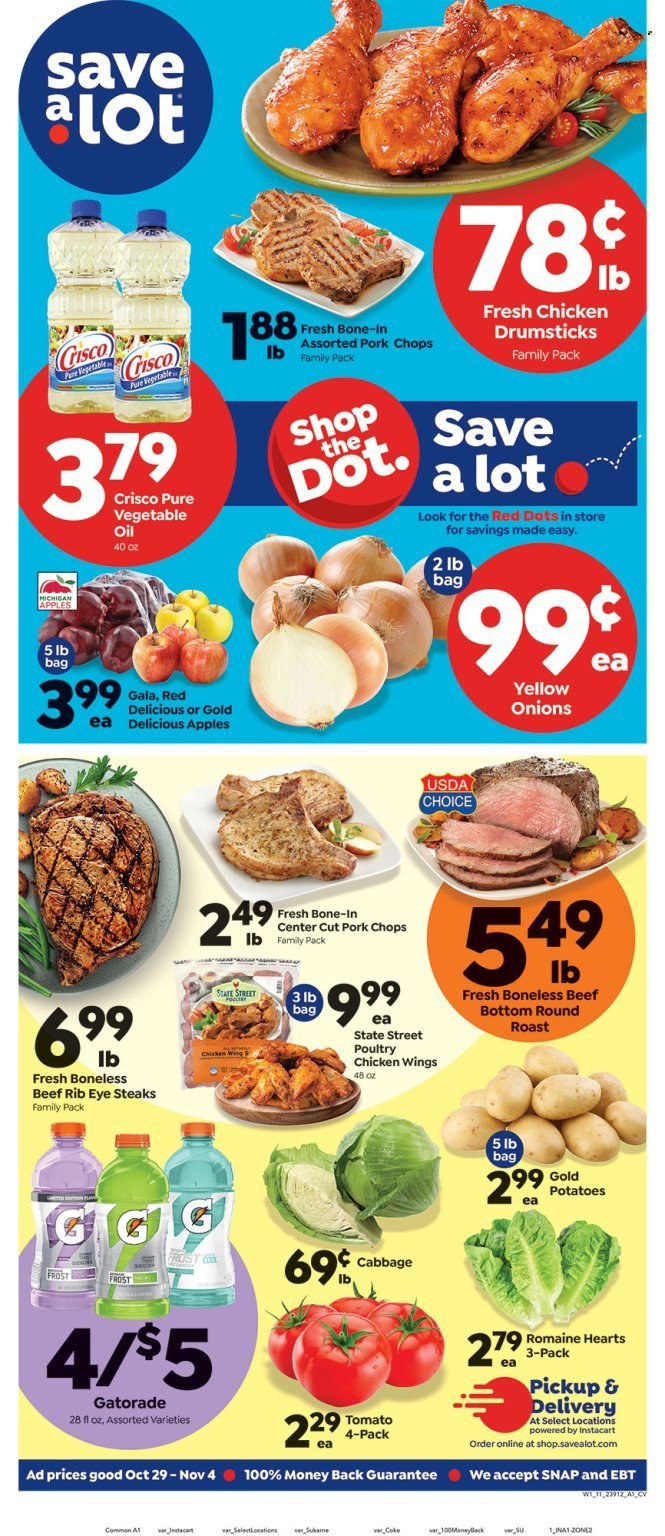 Save a Lot ad - 10/19/2023 - 11/04/2023. Page 1