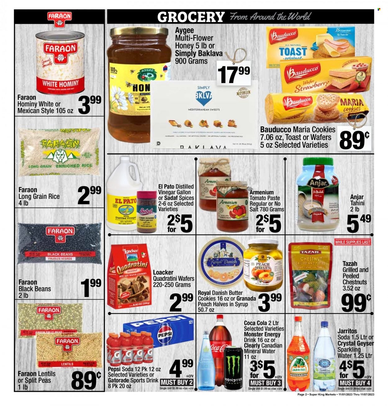 Super King Markets ad - 11/01/2023 - 11/07/2023. Page 2