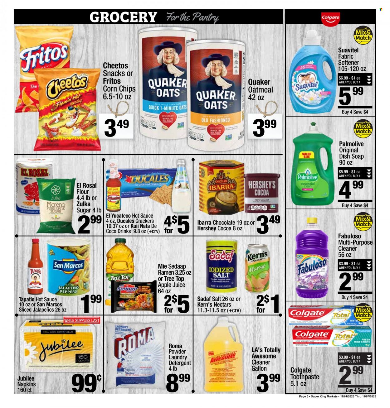 Super King Markets ad - 11/01/2023 - 11/07/2023. Page 3