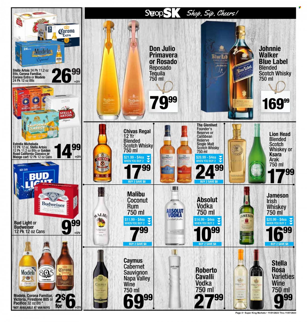 Super King Markets ad - 11/01/2023 - 11/07/2023. Page 4