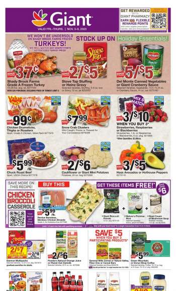 Giant Food Flyer - 11/03/2023 - 11/09/2023.