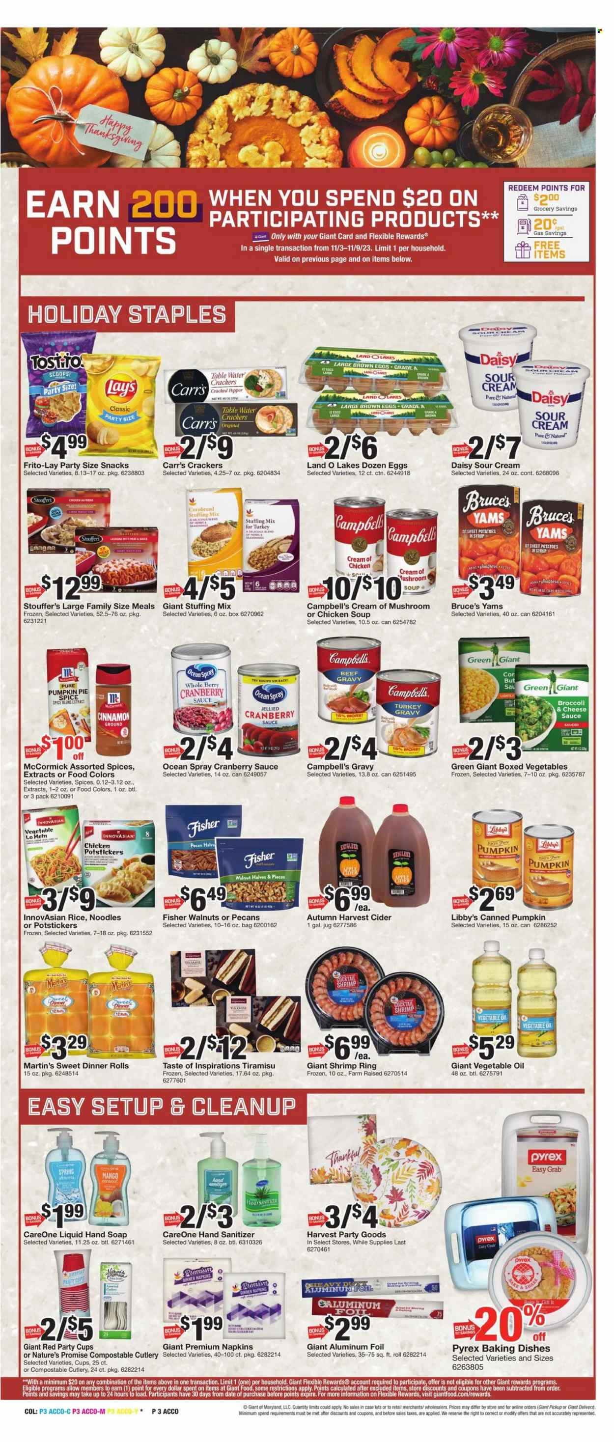 Giant Food ad - 11/03/2023 - 11/09/2023. Page 3