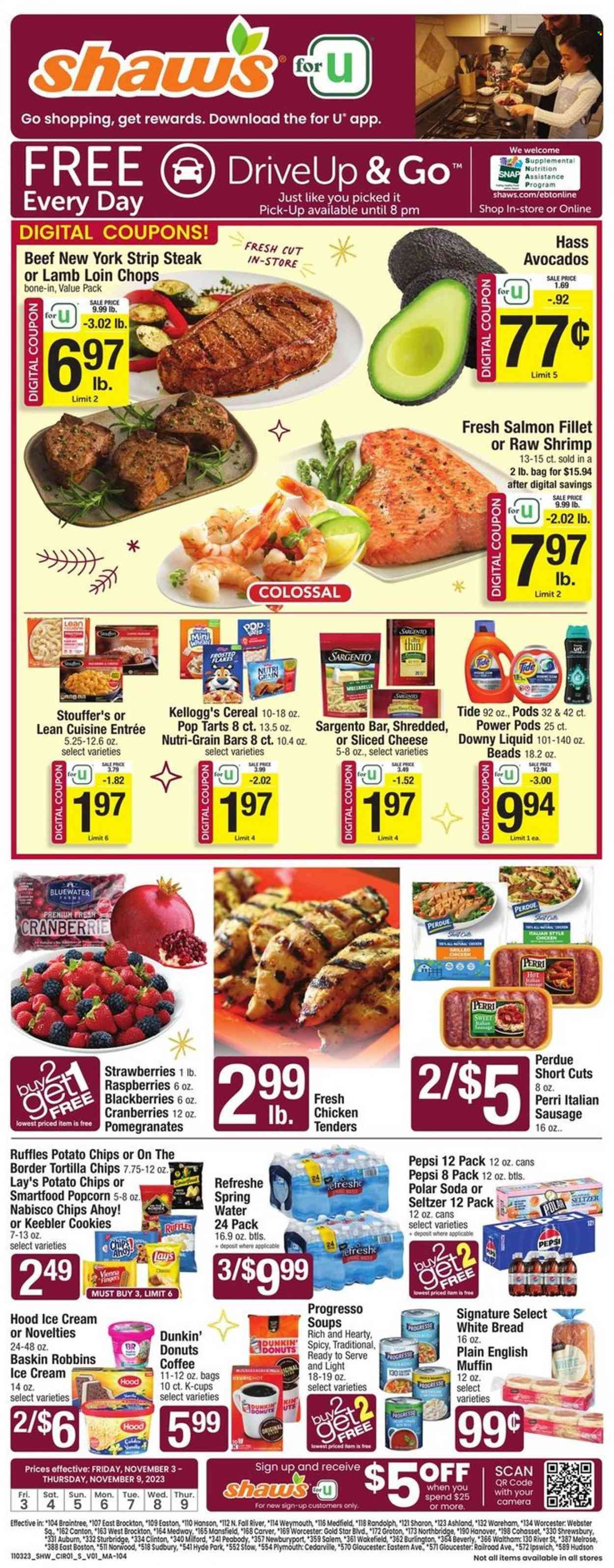 Shaw’s ad - 11/03/2023 - 11/09/2023. Page 1