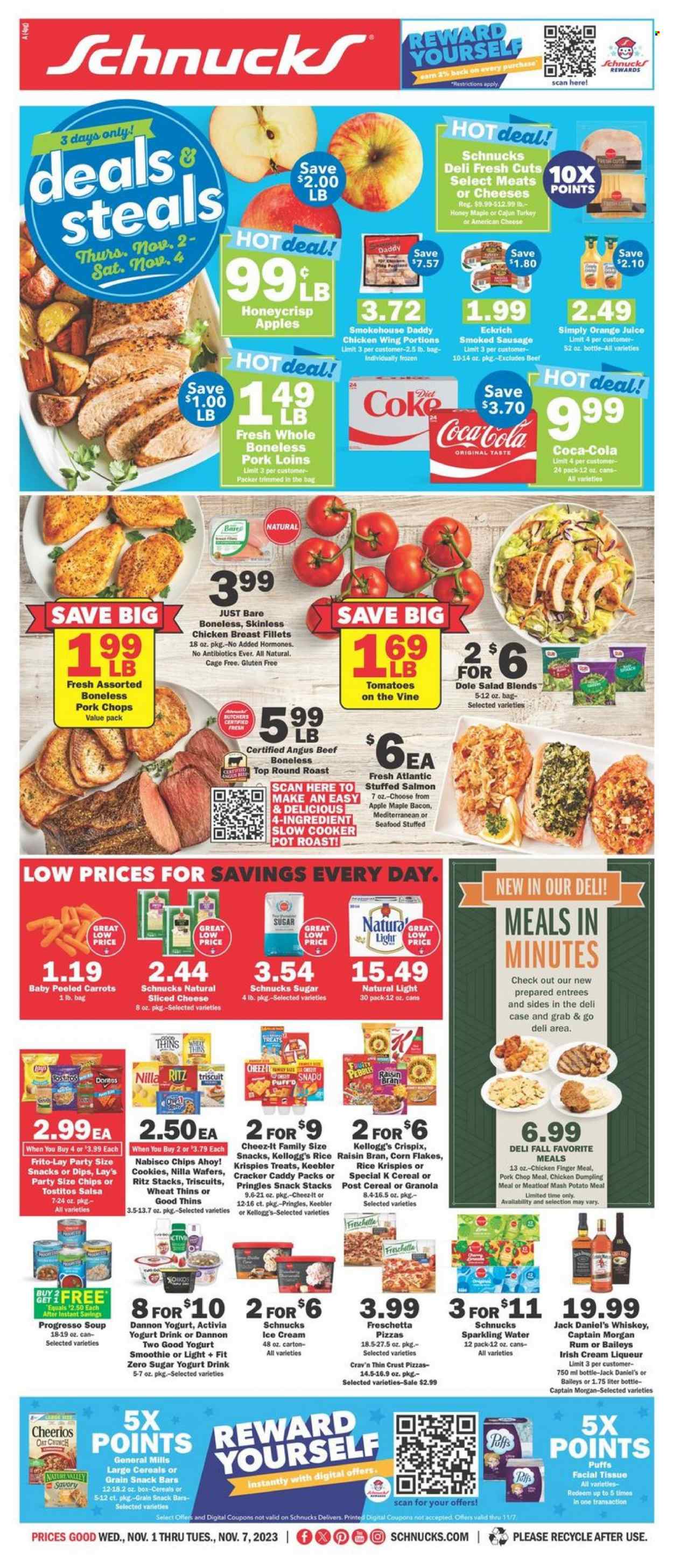 Schnucks ad - 11/01/2023 - 11/07/2023. Page 1