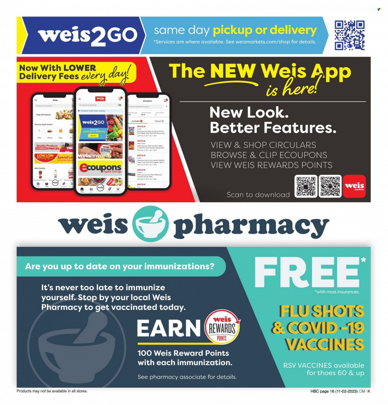 Weis ad - 11/02/2023 - 12/06/2023. Page 16