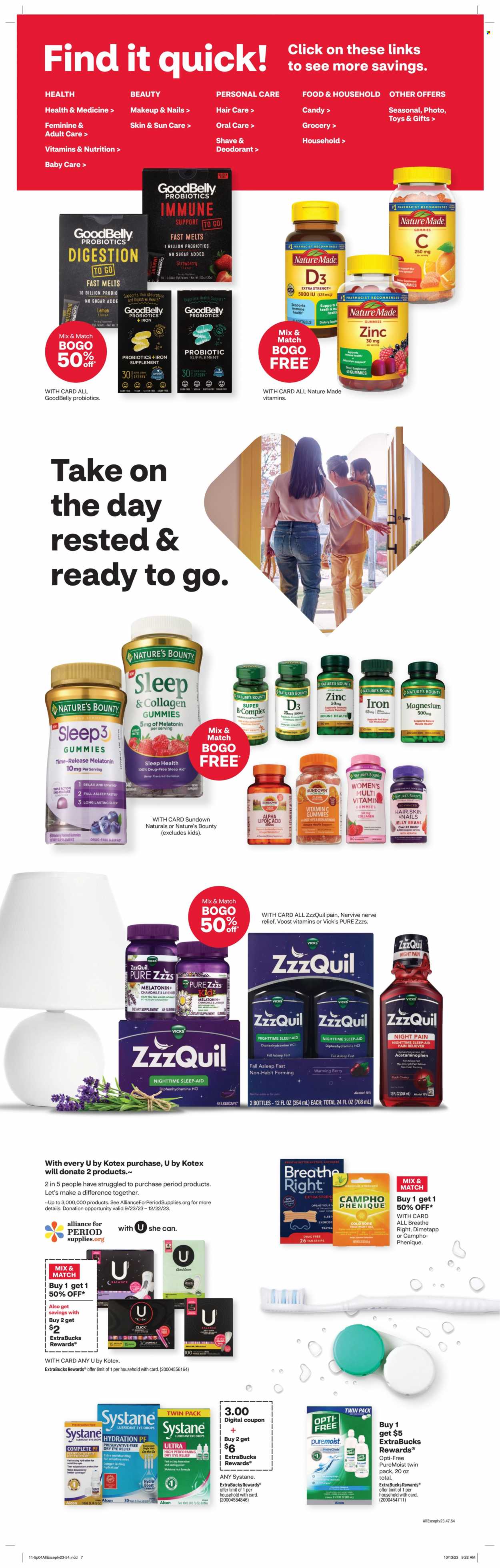 CVS Pharmacy ad - 11/05/2023 - 11/11/2023. Page 4
