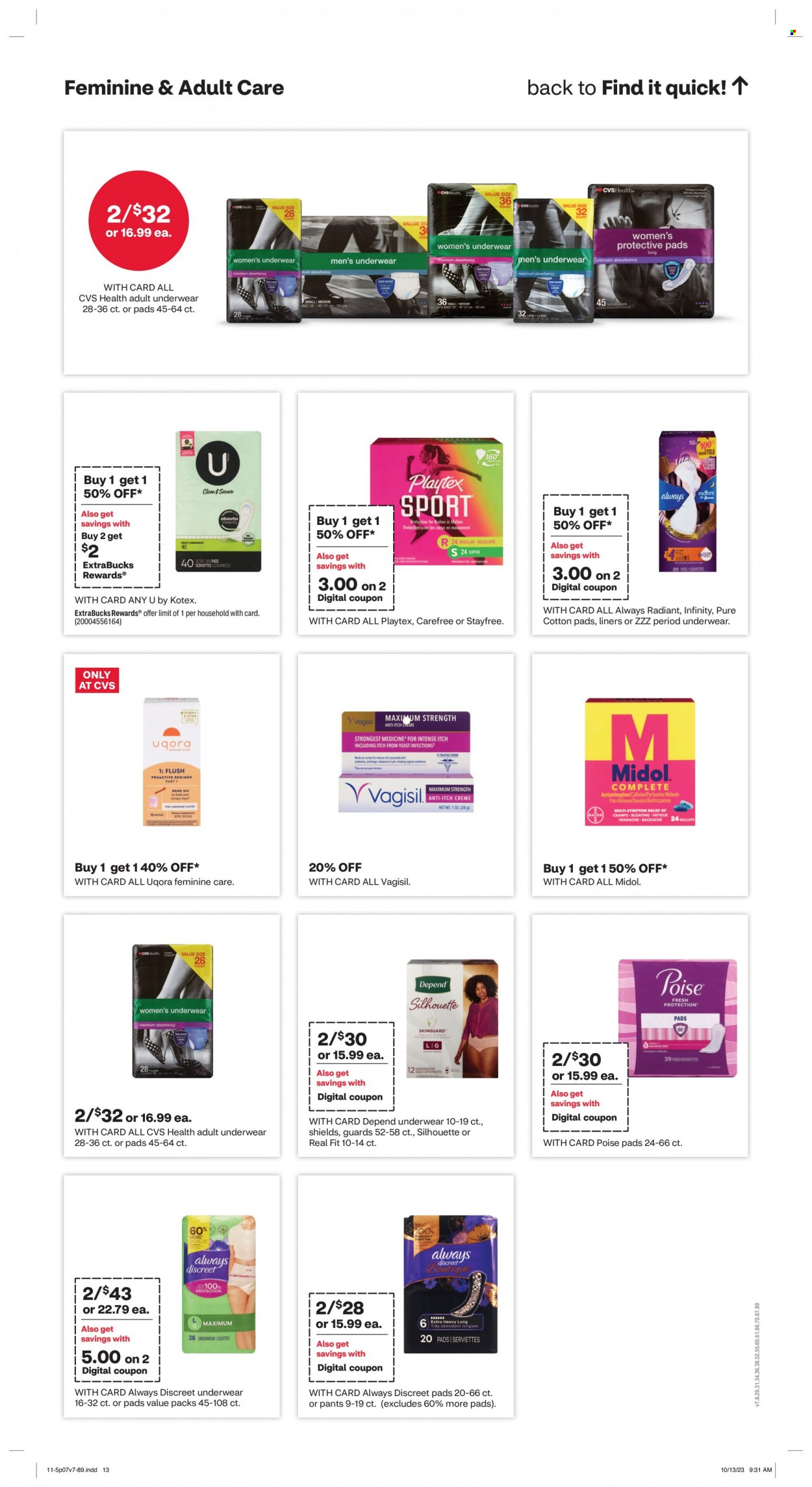 CVS Pharmacy ad - 11/05/2023 - 11/11/2023. Page 7