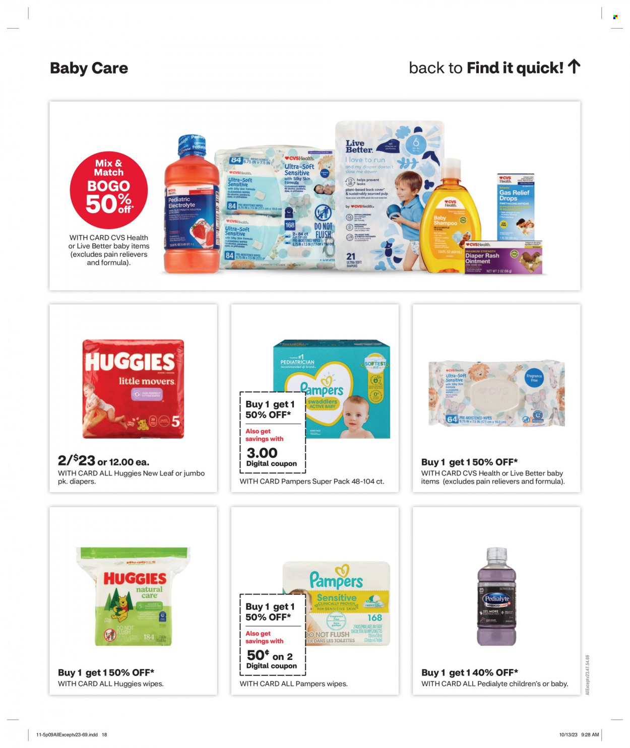 CVS Pharmacy ad - 11/05/2023 - 11/11/2023. Page 9