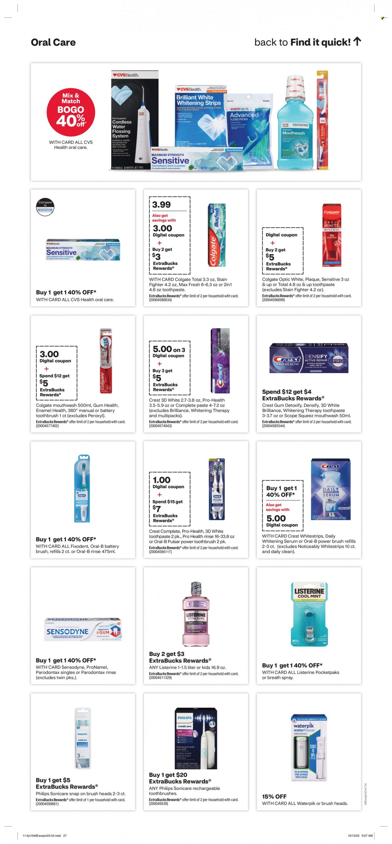 CVS Pharmacy ad - 11/05/2023 - 11/11/2023. Page 13