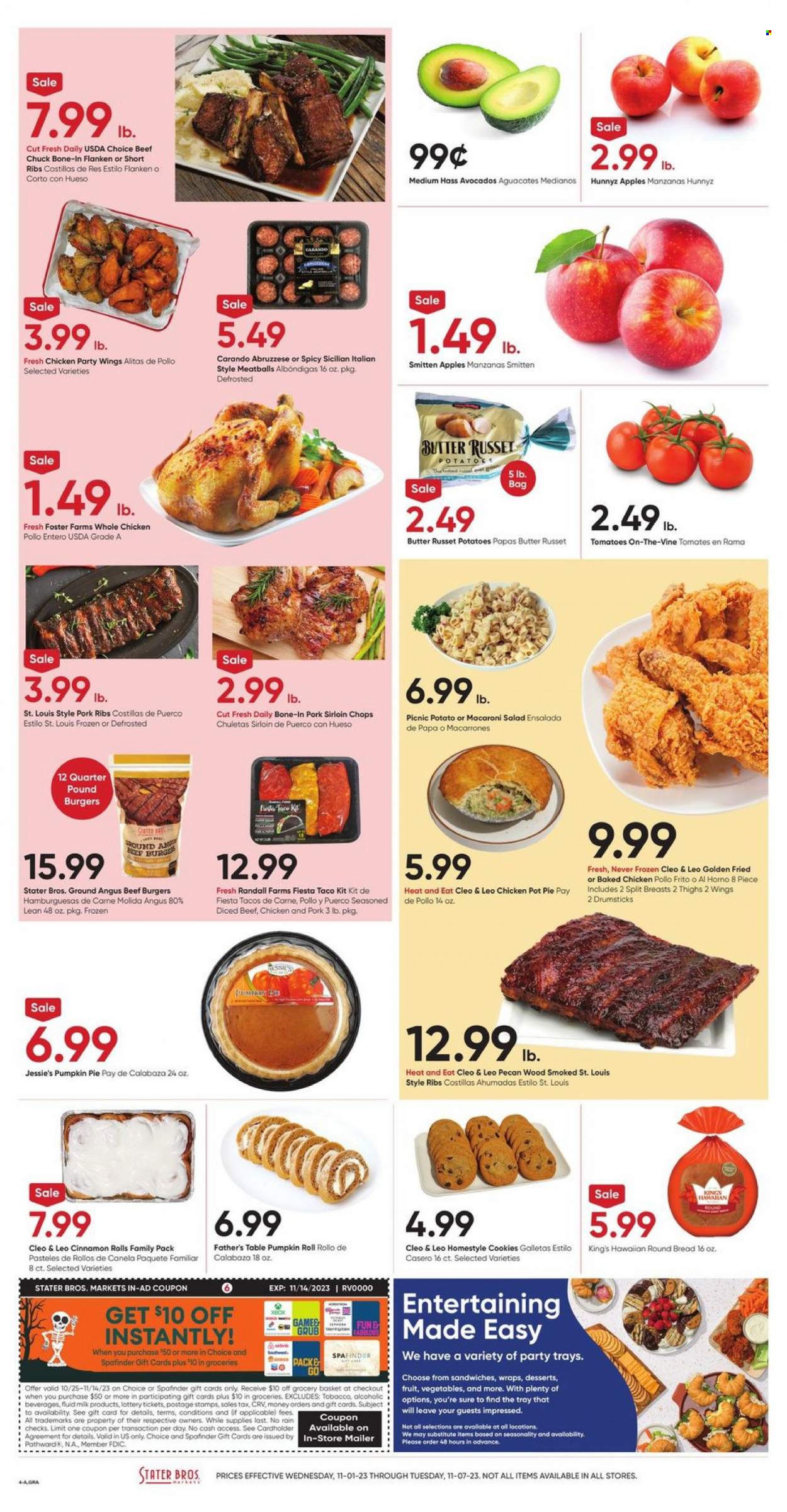 Stater Bros. ad - 11/01/2023 - 11/07/2023. Page 4