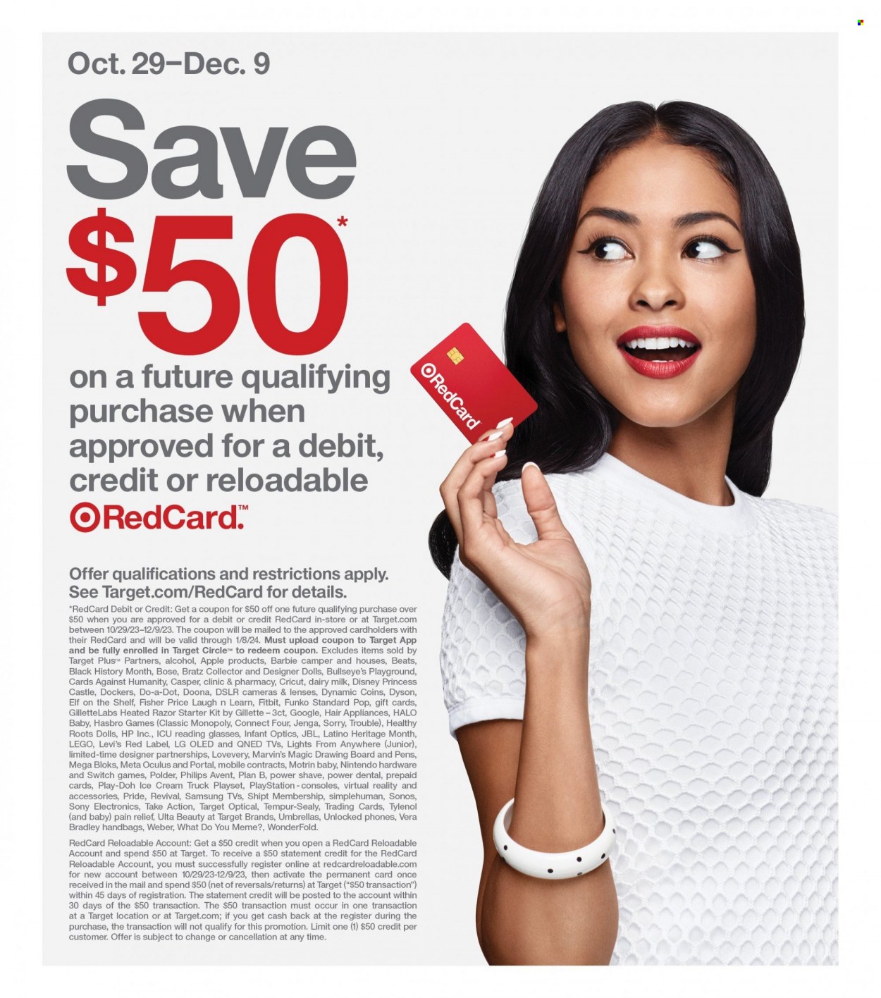 Target ad - 11/05/2023 - 11/11/2023. Page 34