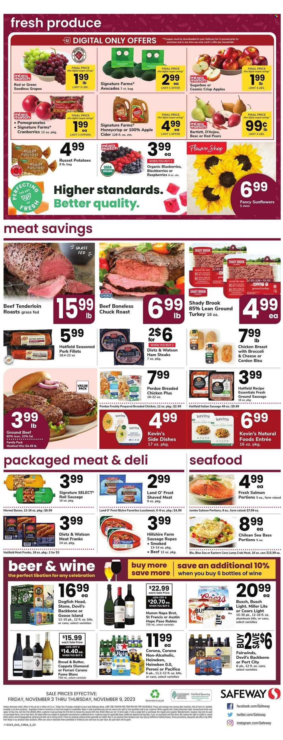 Safeway ad - 11/03/2023 - 11/09/2023. Page 4