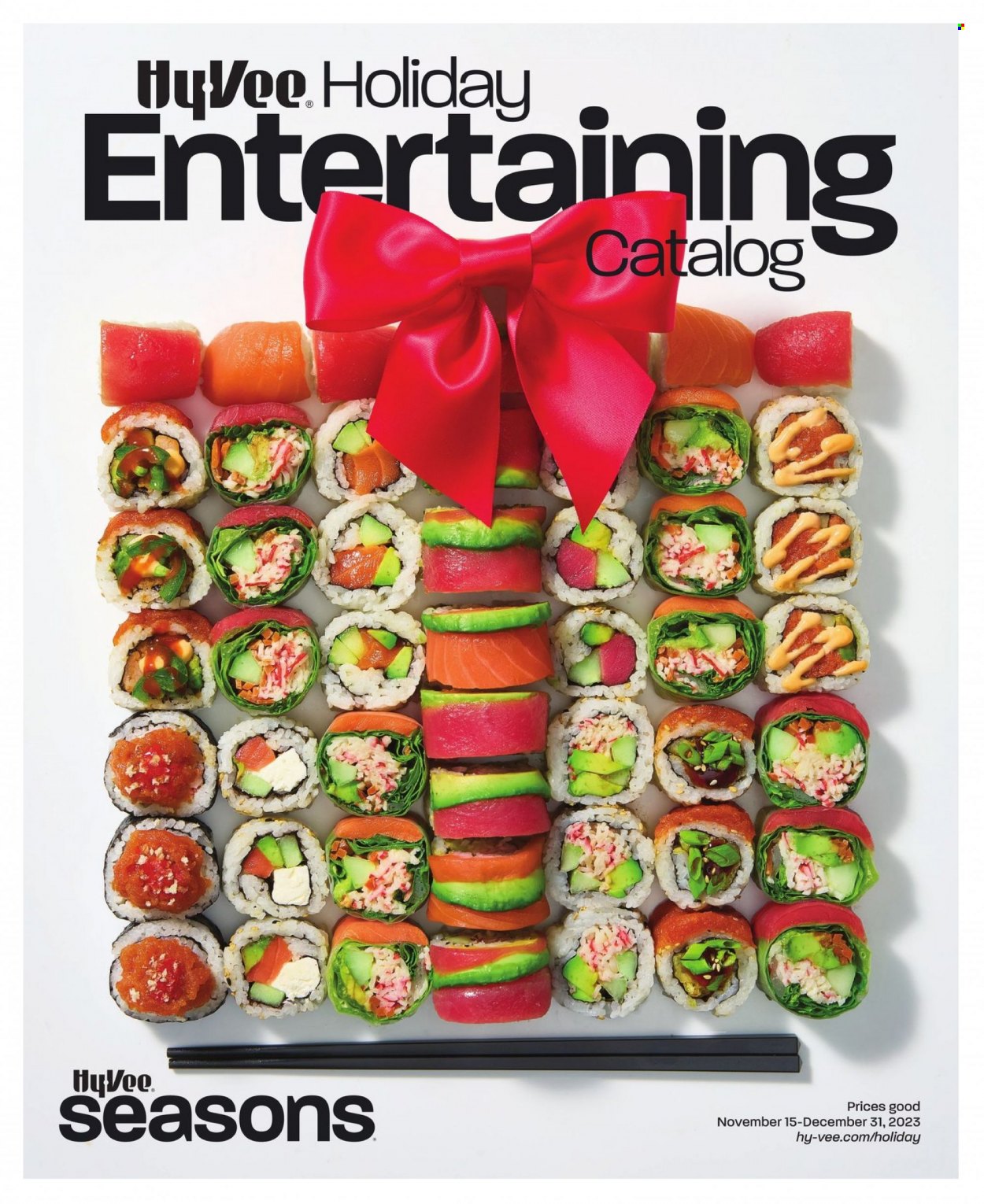 Hy-Vee ad - 11/15/2023 - 12/31/2023. Page 1