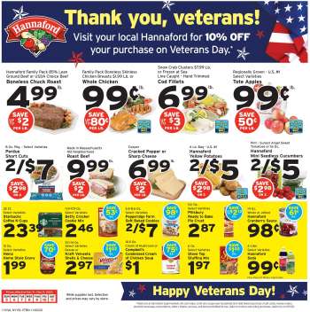 Hannaford Flyer - 11/05/2023 - 11/11/2023.