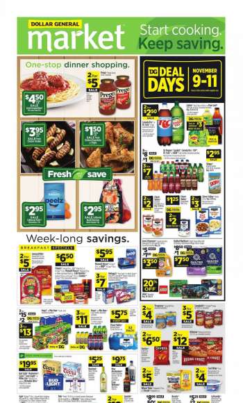 Dollar General Flyer - 11/05/2023 - 11/11/2023.
