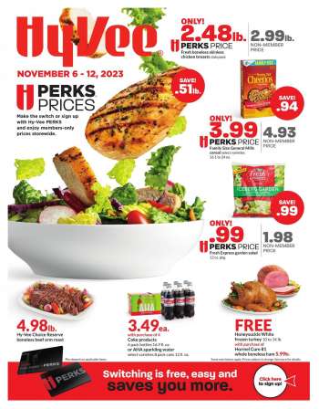 Hy-Vee Flyer - 11/06/2023 - 11/13/2023.