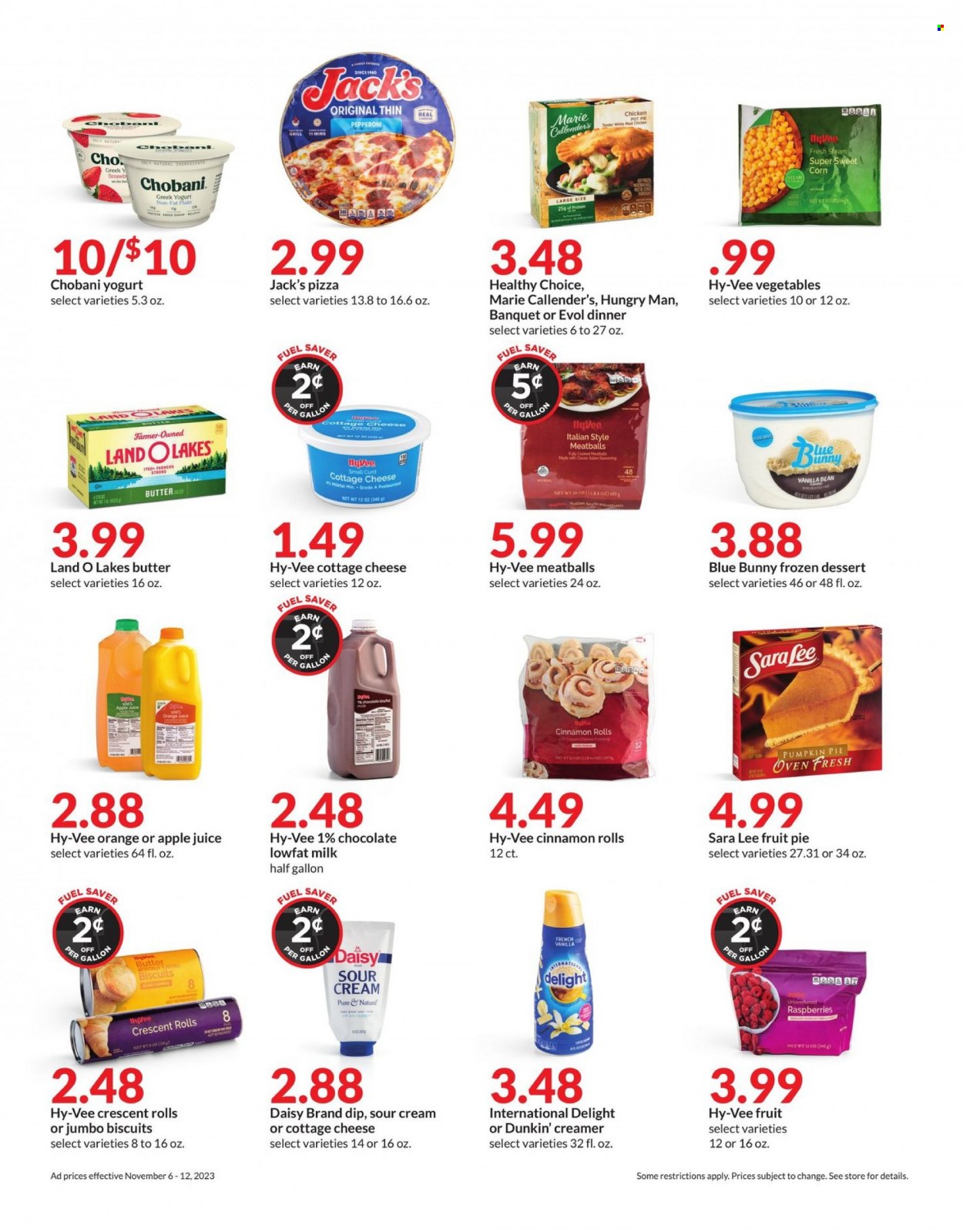 Hy-Vee ad - 11/06/2023 - 11/12/2023. Page 7