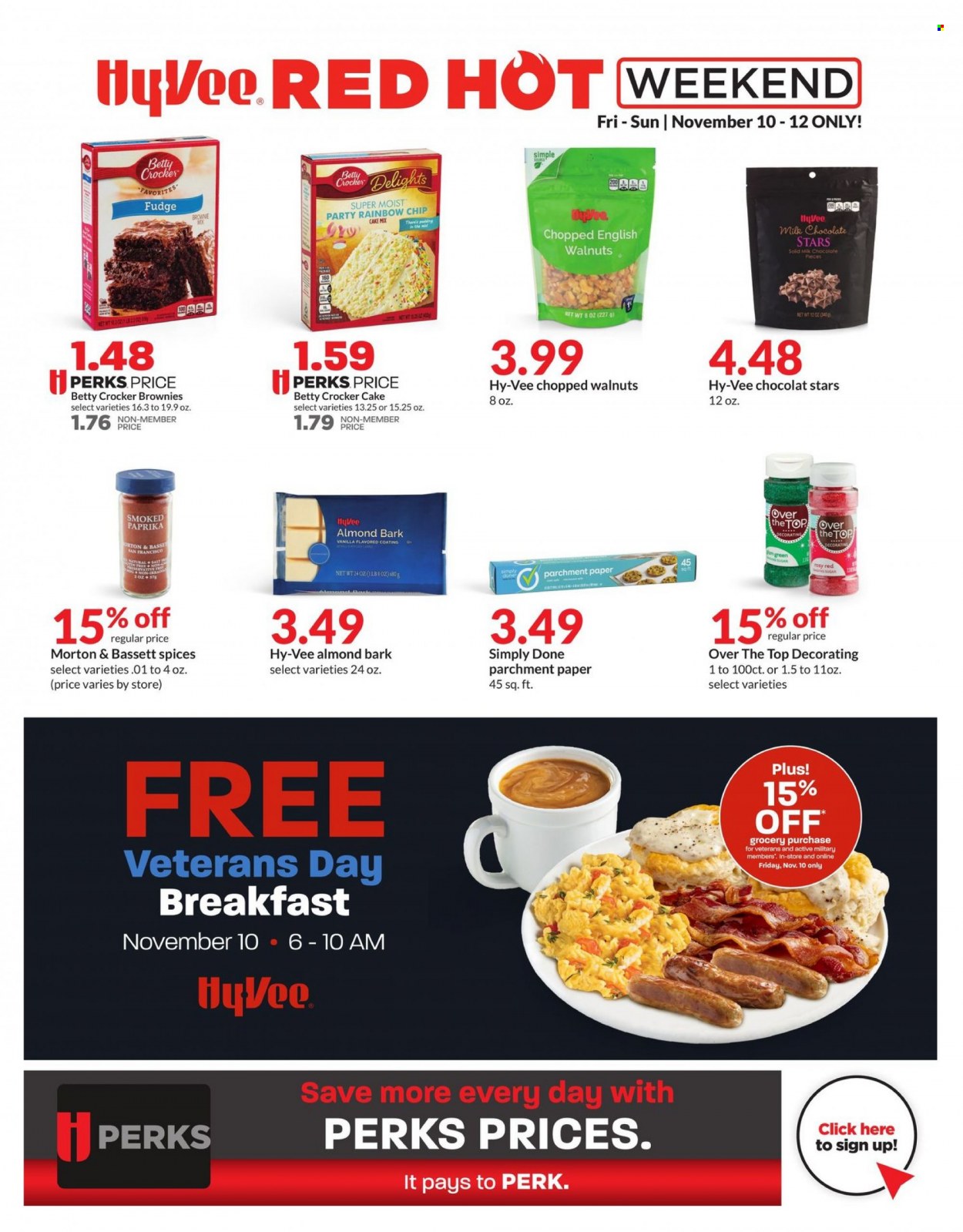 Hy-Vee ad - 11/06/2023 - 11/12/2023. Page 10
