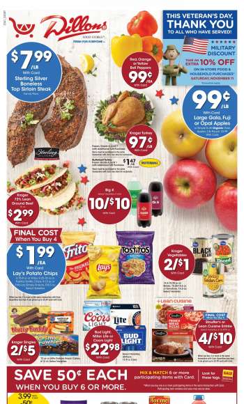 Dillons Flyer - 11/08/2023 - 11/14/2023.