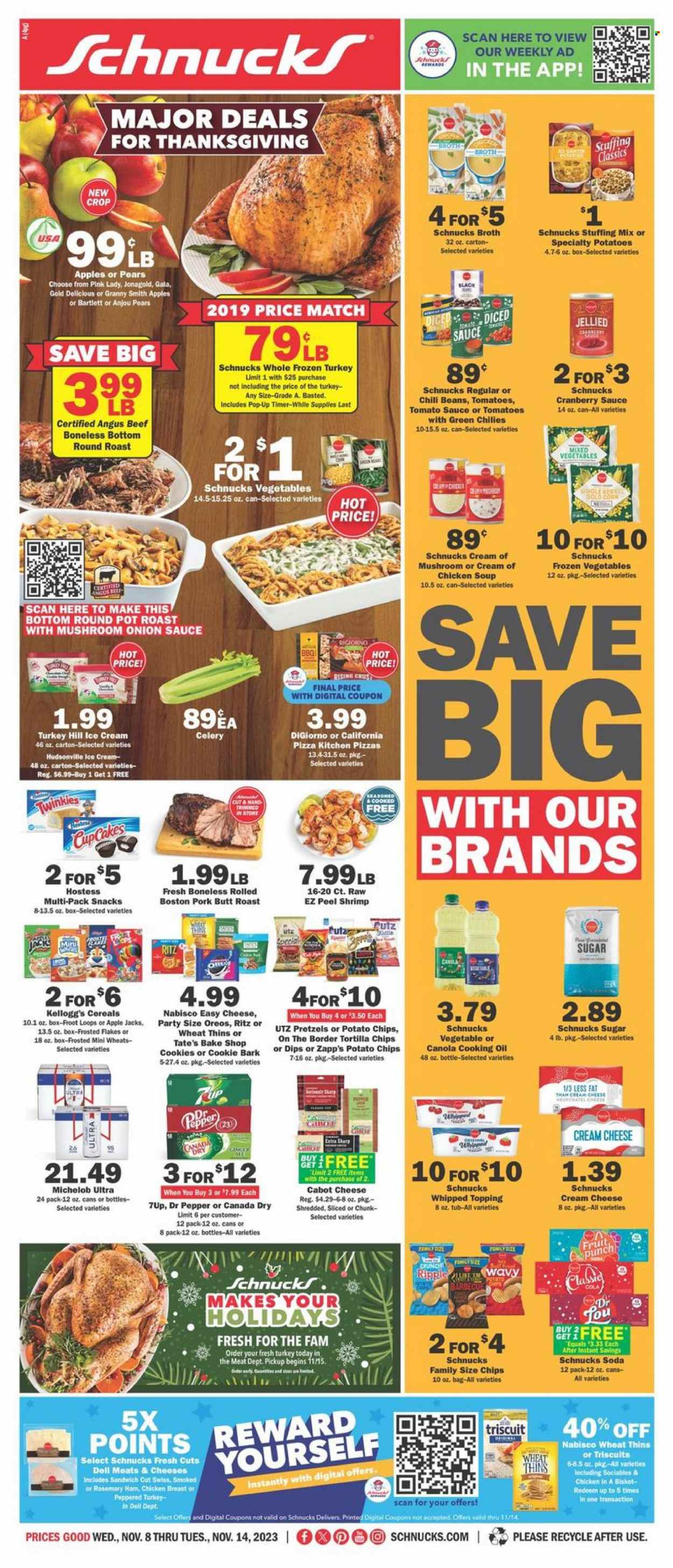 Schnucks ad - 11/08/2023 - 11/14/2023. Page 1