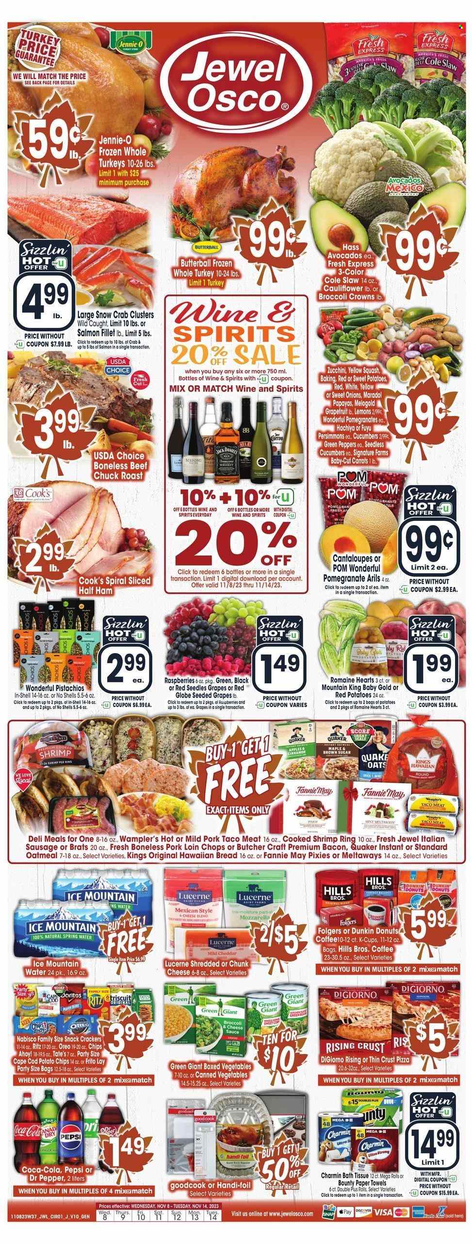 Jewel Osco ad - 11/08/2023 - 11/14/2023. Page 1