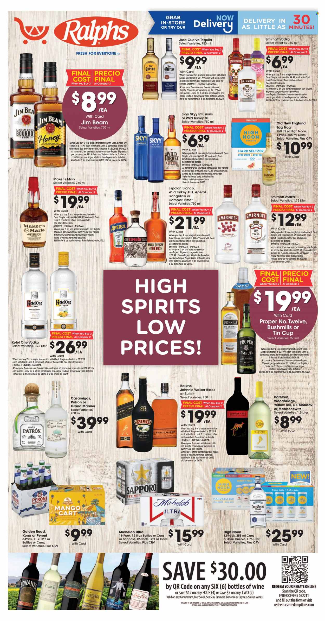 Ralphs ad - 11/08/2023 - 12/05/2023. Page 1
