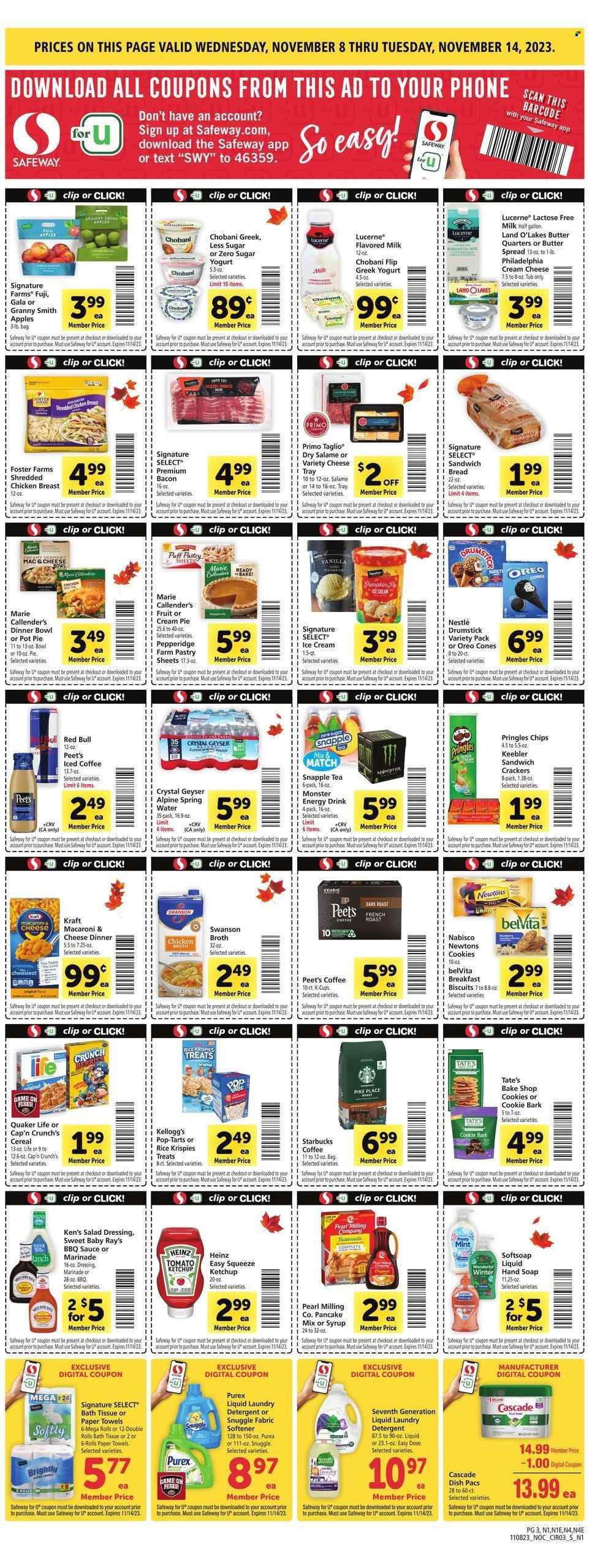 Safeway ad - 11/08/2023 - 11/14/2023. Page 3