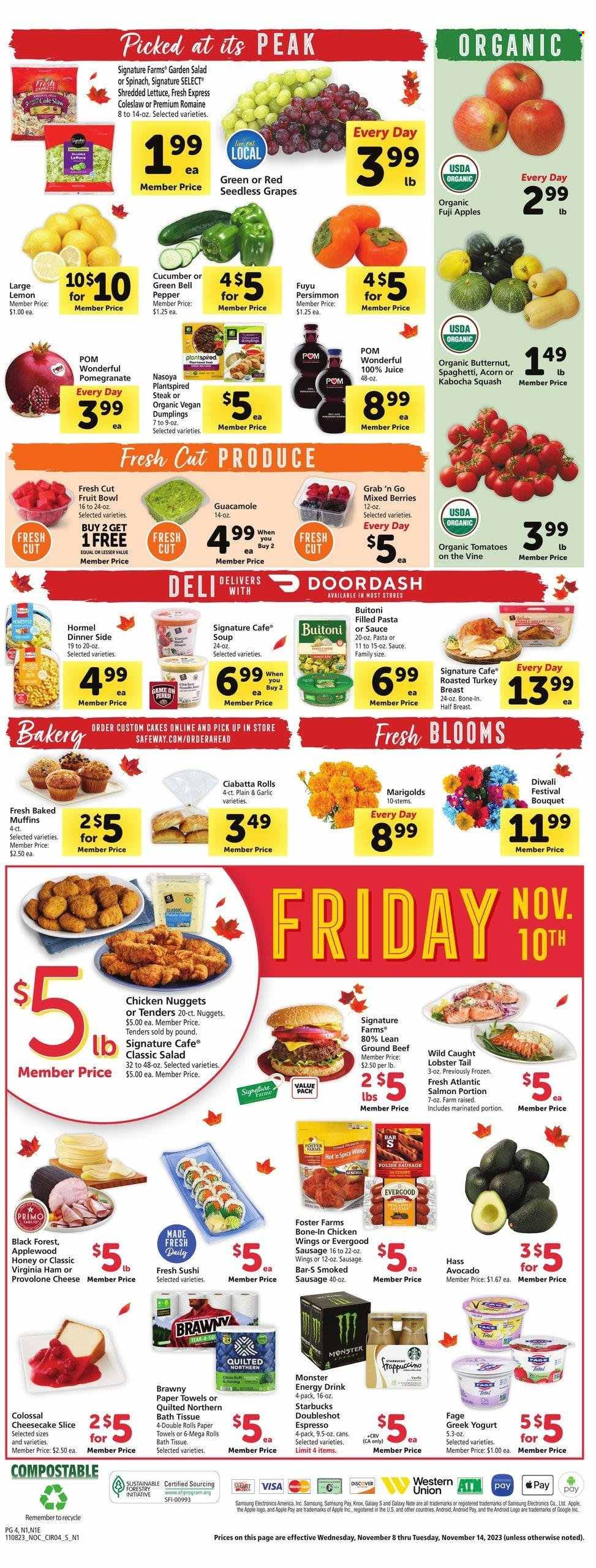 Safeway ad - 11/08/2023 - 11/14/2023. Page 4